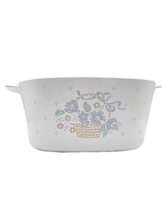 CorningWare Other - Corning Ware Country Cornflower A-3-B Vintage 3 L Casserole Dish No Lid 70s